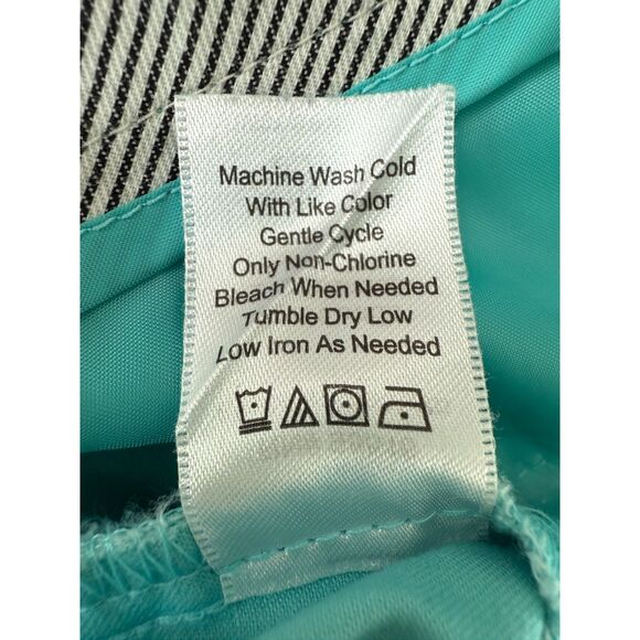 Coldwater Creek Women's Blue Natural Fit Shorts Size 14 - Picture 5 of 11